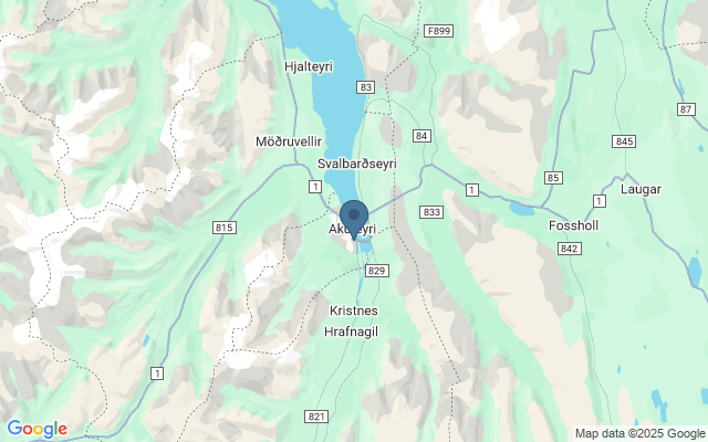 Kaart met locatie Nonnahús